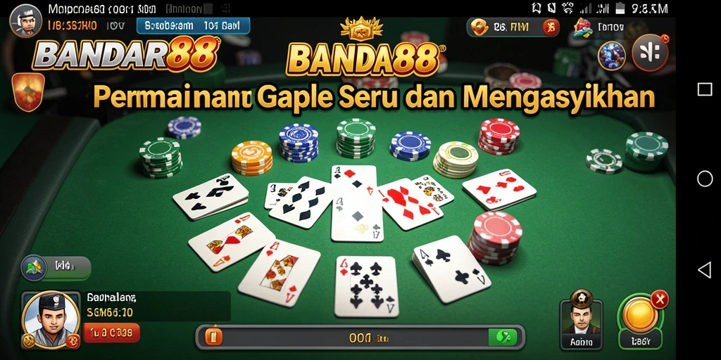 Tampilan gameplay yang mengasyikkan di BANDAR88.