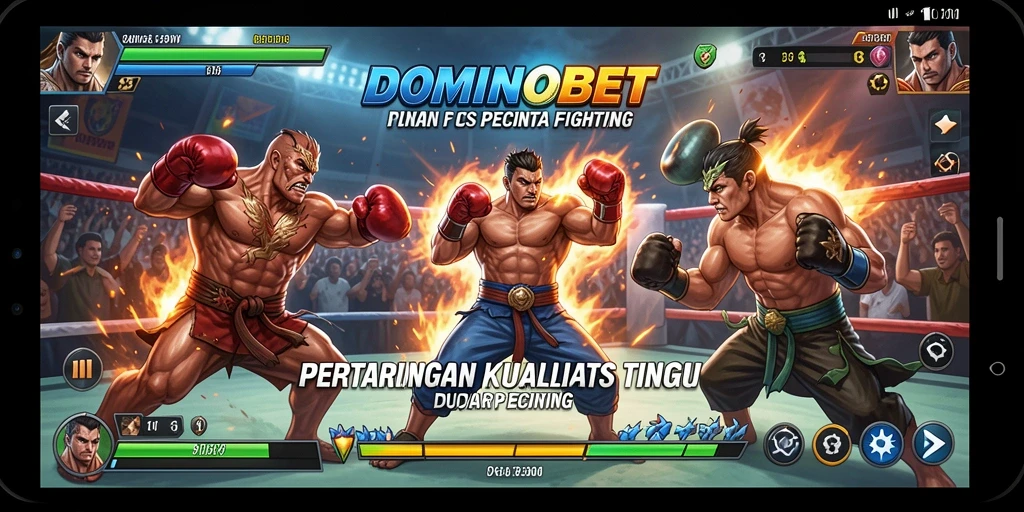 Tampilan gameplay <strong>DOMINOBET</strong> yang seru dan mengasyikkan saat pertarungan berlangsung.