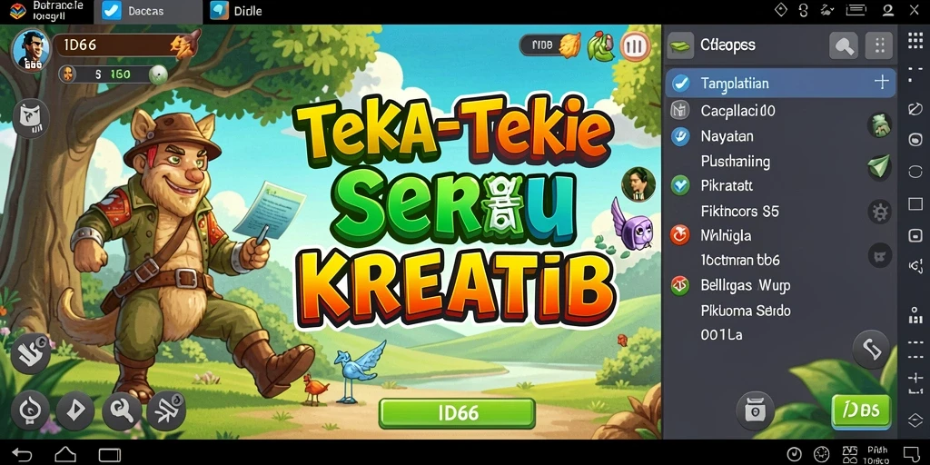 Tampilan gameplay seru dan penuh tantangan dari ID66.