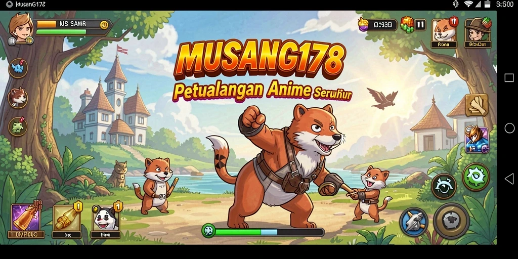 Tampilan gameplay utama MUSANG178 yang memukau dan penuh aksi.