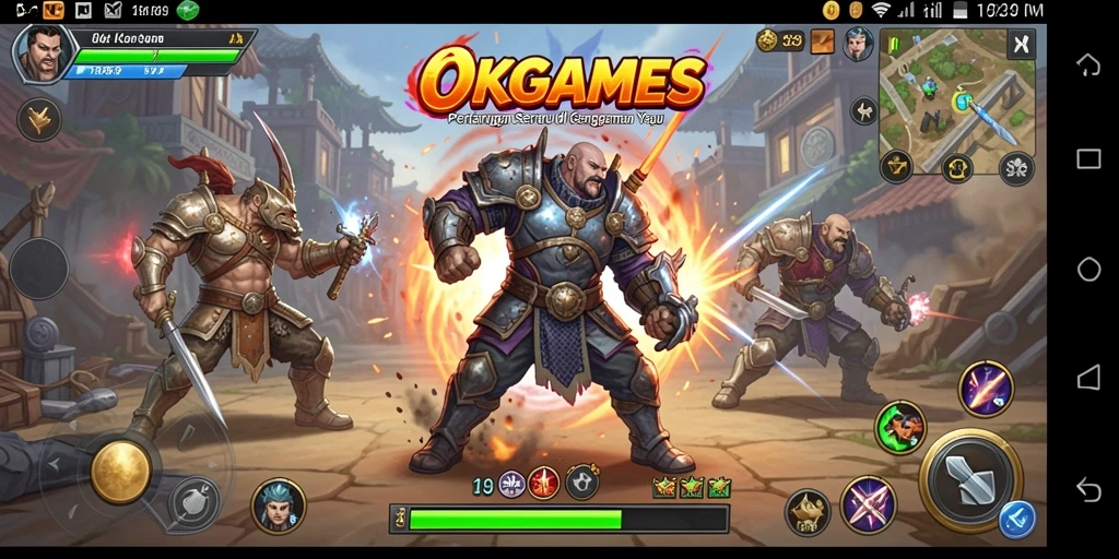 Gameplay seru dan karakter unik dalam OKGAMES.