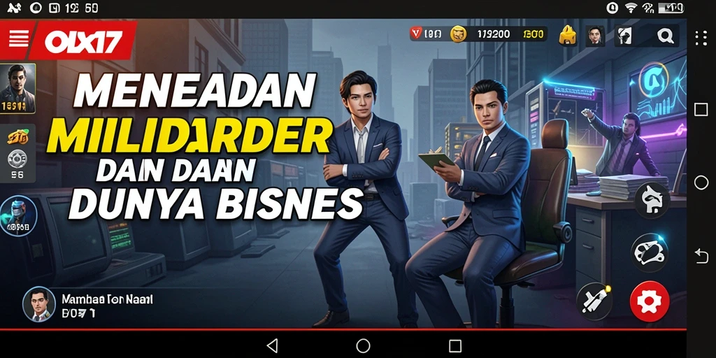 Tampilan berbagai bisnis dalam game Tycoon OLX17