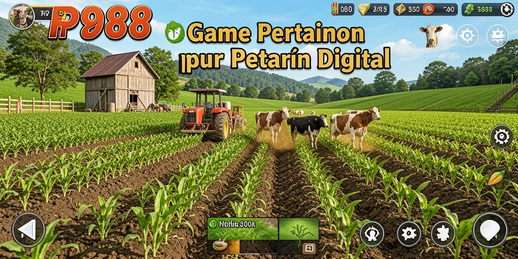 Tampilan gameplay RP888 yang menarik dan penuh warna.