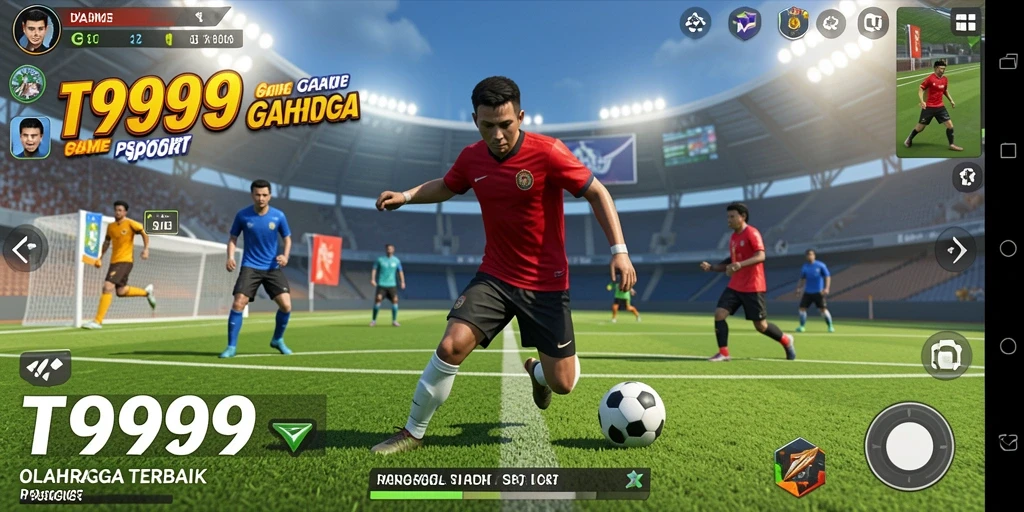 Tangkapan layar dari T9999 menampilkan aksi mendebarkan dan grafis berkualitas tinggi.