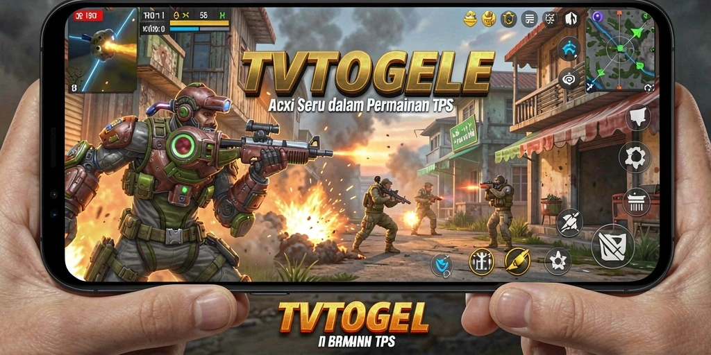 Tampilan menarik dari gameplay TVTOGEL dengan aksi menembak yang seru.