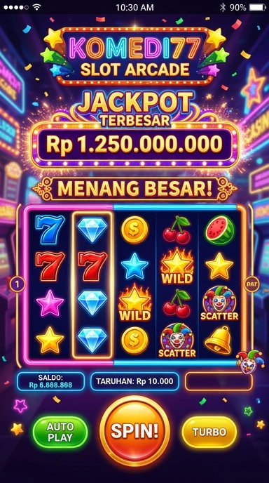 Proses unduh yang cepat di komedi77.